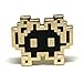 Space Invader Enamel Lapel Pin - Fun Video Game Monster Accessory for Jacket T-Shirt Bag Hat Shoe