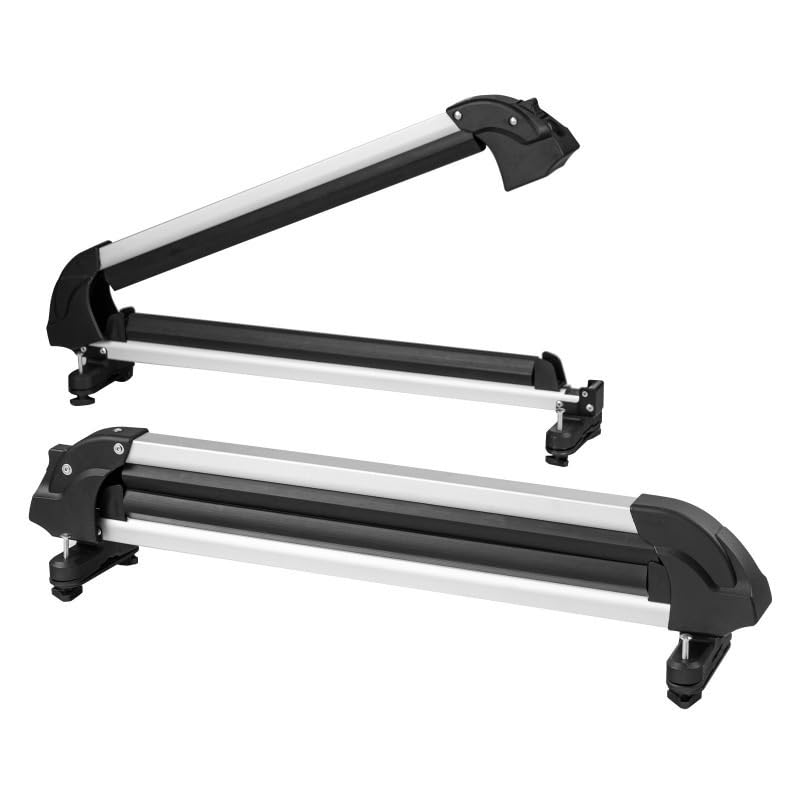 Barra del tejado de 80.5 cm universal para esquí y equipaje de coche 2