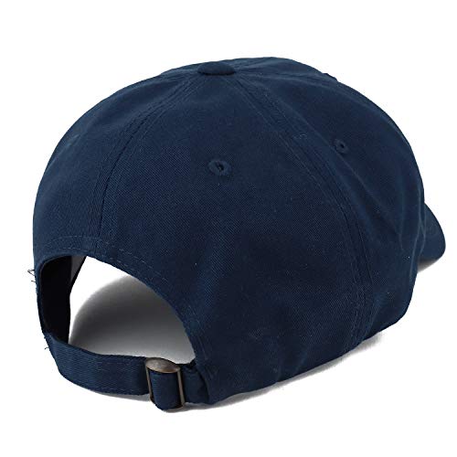 Image of Trendy Apparel Shop Oversize XXL Plain Unstructured Soft Crown Cotton Dad Hat