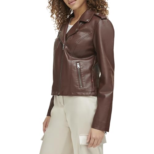 Image of Levi's Women's Classic Faux Leather Moto Jacket