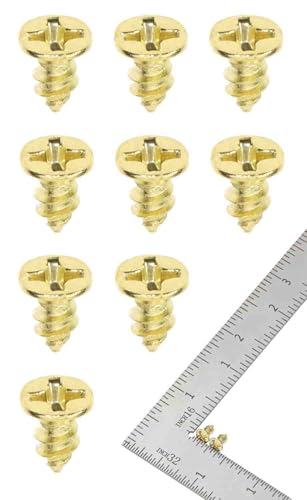 Tornillos de madera M2 x 5 mm, pack 200 piezas miniatura 3
