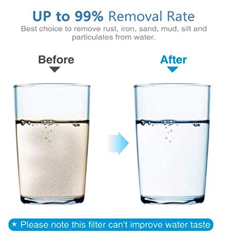 Image of IONIX Prime Tank filter with Stand | salt less water softener for home | German High pressure, High capacity filter housing, Removes Iron, Scaling, Hardness and sediment, 1 Set, Blue