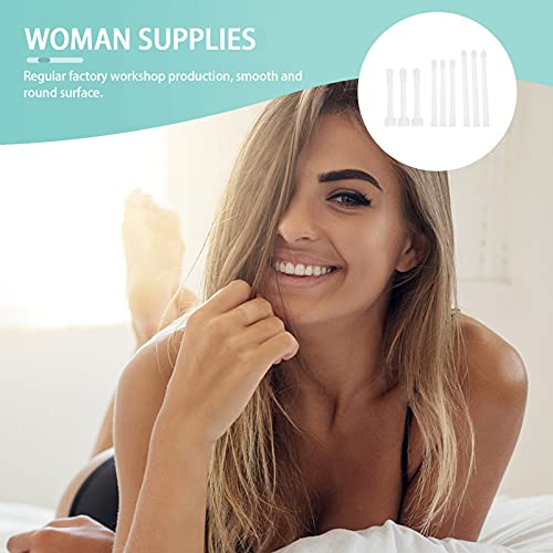 DOITOOL 9Pcs Vaginial Douche Cabeça Garrafa Descartável Ozônio Insuflação Vaginal Varas