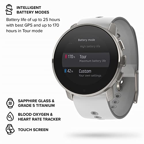 Suunto 9 Peak: Premium Gps Running, Cycling, Adventure Watch With Route Navigation, Compact 43Mm Size Touch Screen, Up To 170 Hours Gps Battery Life #TOP2