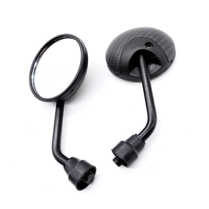 Rétroviseur moto rond rétro pour scooter et vélo électrique