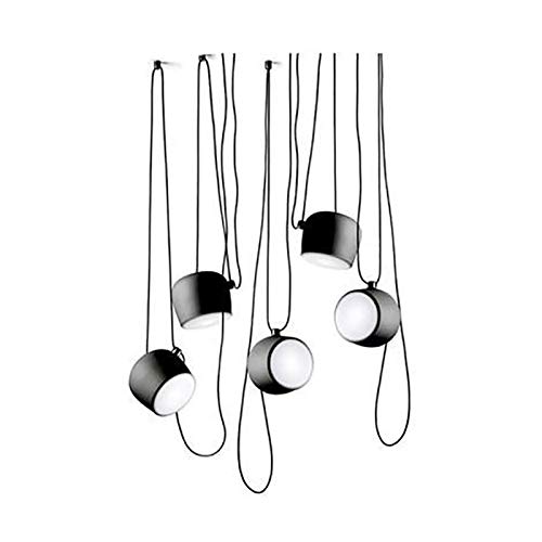 Lustre en verre à tête unique pour bar et table de restaurant