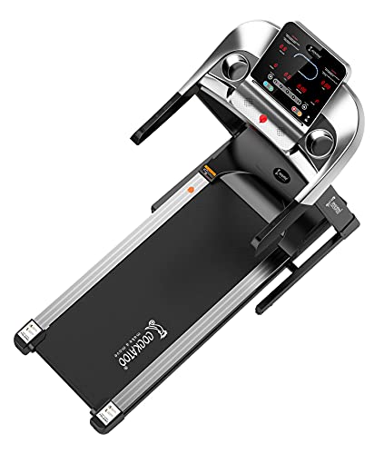 Image of Cockatoo E Series E1200 2 HP - 4 HP Peak AC Motor Semi Commercial Treadmill with Auto Incline, Max User Weight 130 Kg, Max Speed 16 Km /Hr(Free Installation Assistance)