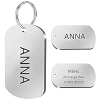 Belmaks, Targhette Per Cani Militari Lucide – In Acciaio Inox Con - Foto 10