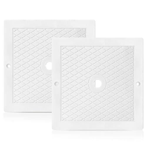 10'' Pool Skimmer Cover/Lid, Heavy Duty Plastic Replacement Lid for