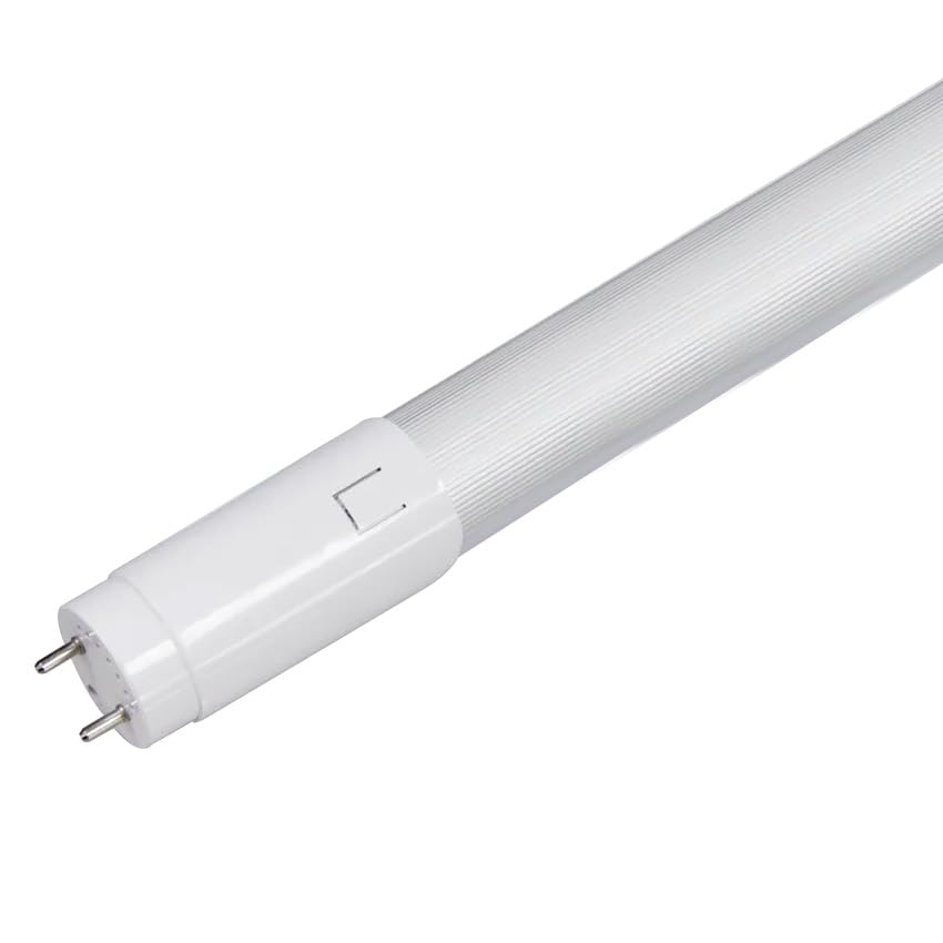 Tubo de luz LED T8 1,2m 20W, combinación de aluminio y plástico, ideal para iluminación efectiva en oficinas y hogares.