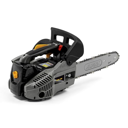 Alpina APR 26 Motosega Da Potatura, 25,4 cm³, Barra 25 cm – Pompa Olio Automatica, Avviamento A Strappo – Per Potature E Giardinaggio