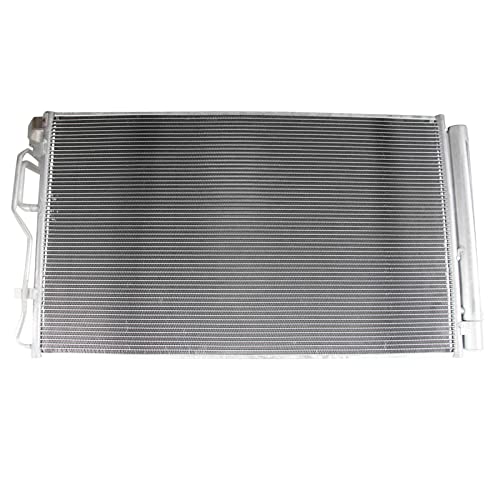 Image of TRQ A /C Condenser & Receiver Drier Assembly for 19-21 Hyundai Veloster 20-25 Kia Soul