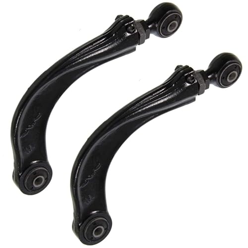 Image of Detroit Axle - 4pc Rear Suspension Kit for 2000-2011 Ford Focus [Excludes Wagon or SVT] 2 Upper Control Arms Assembly 2 Shock Absorbers Assembly Replacement
