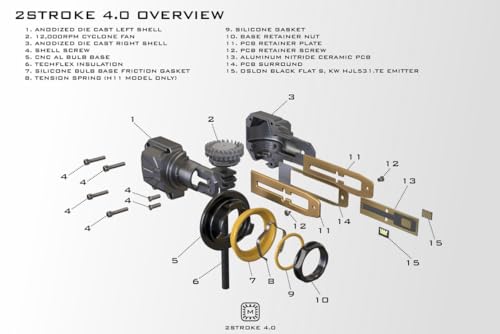 Image of 9012: 2Stroke 4.0 LED Bulb (Each)