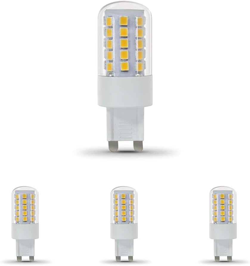 FEIT BPG940/830/LED 500 Lumen Warm White G9 LED Light Bulb (Pack of 4)