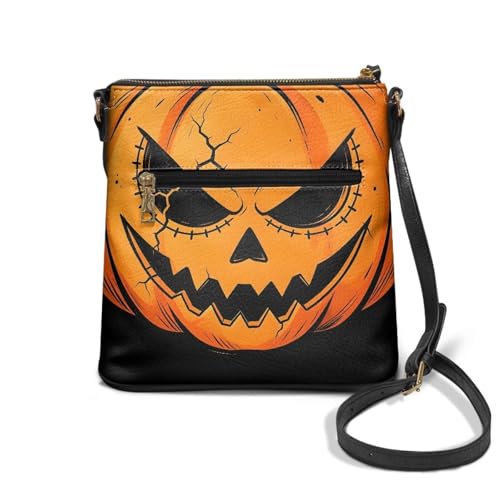 Image of Leather Purses for Women, Leather Hobo Bags for Women Travel Sling Purse Triple Zippered Pockets Shoulder Bag