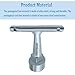 Folde Water Meter Wrench & Curb Stop Wrench For Pentagon Curb Boxes, Water Meter Cover Key
