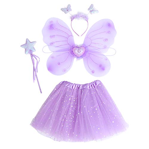 SOIMISS Fee Prinzessin Tutu Kostüm Set Schmetterling Kostüm Set...
