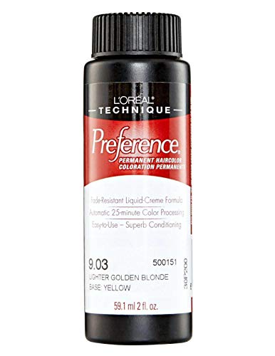 Loreal Preference Color #9.03 Light Golden Blonde (3 Pack)