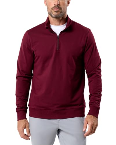 彩火's セレクト Port Authority Vertical Texture 1/4-Zip Pullover | Product