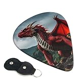 majestic red dragon rulings Motifs clairs : chaque lot contient six médiators Majestic Red Dragon avec des motifs clairs, ajoutant une touche cool à vos accessoires de guitare. Que vous préfériez des médiators cool ou fonctionnels, ils rehausseront votre style de jeu