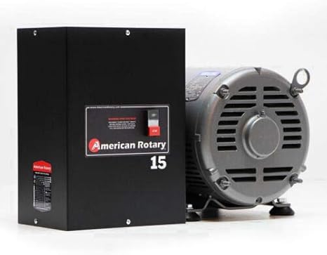 Rotary Phase Converter AR15-15HP 1 to 3 Three PH Can