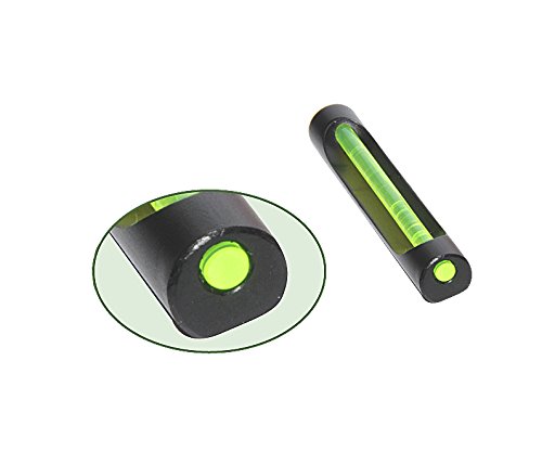 PARABELLUM Mira de Aluminio con Fibra óptica Verde Round 6 x 30