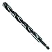 BOSCH BL2159IM 1-Piece 1/2 In. x 6 In. Black Oxide Metal Drill Bit Impact Tough with Impact-Rated Hex Shank for Applications in Steel, Copper, Aluminum, Brass, Oak, MDF, Pine, PVC and More