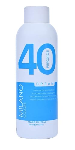 Crema de peróxido - Desarrollador de peróxido de hidrógeno para teñir el cabello - Crema blanqueadora profesional de salón - Crema blanqueadora