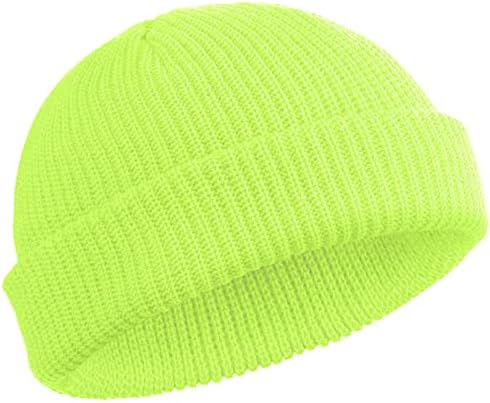 SATINIOR Trawler Beanie Watch Hat Roll-up Edge Skullcap Fisherman Beanie for Men Women
