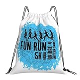 GTTDFASJ Mochilas Bridge Run informales portátiles con cordón deportivas para libros para hombres mujeres y estudiantes.