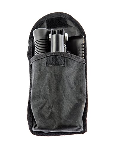 Mini pala plegable 3 en 1 de 16 pulgadas con sierra y pico miniatura 5