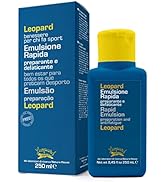 Nature House - Leopard Sport - Émulsion rapide massage préparant et défatiguant Pre et Post Att...