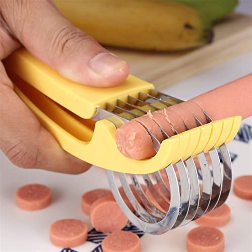 Mandolina para cortar frutas y vegetales de acero inoxidable miniatura 2