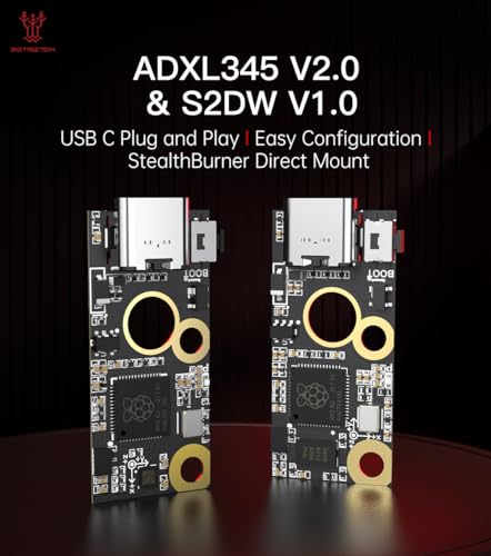 BIGTREETECH ADXL345 V2.0 Accelerometer Board Klipper Input Shaping 3D Printer Hotend Parts Sensor Module Support USB Connection for Voron Stealthburner