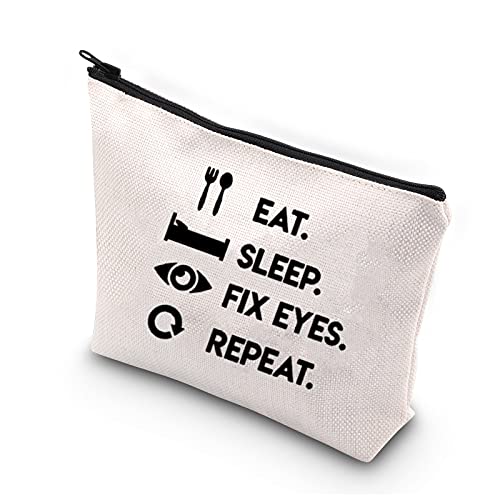Optometry Themed Cosmetic Bag
