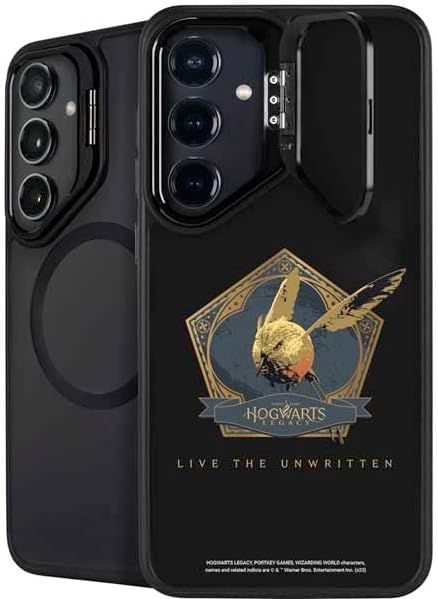 Skinit Kickstand Phone Case Compatible with Galaxy S25 - Officially Licensed Wizarding Worlds Hogwarts Legacy Character Art Design