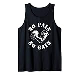 No Pain No Gain Gym Workout Fitness Training Tank Top