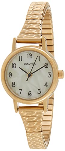 Sekonda - 4677.27 - Montre Femme - Quartz Analogique - Bracelet Acier Inoxydable Doré Cover