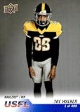 2023 Upper Deck USFL Box Set Blue #6 Tre Walker Pittsburgh Maulers NFL Football Card NM-MT