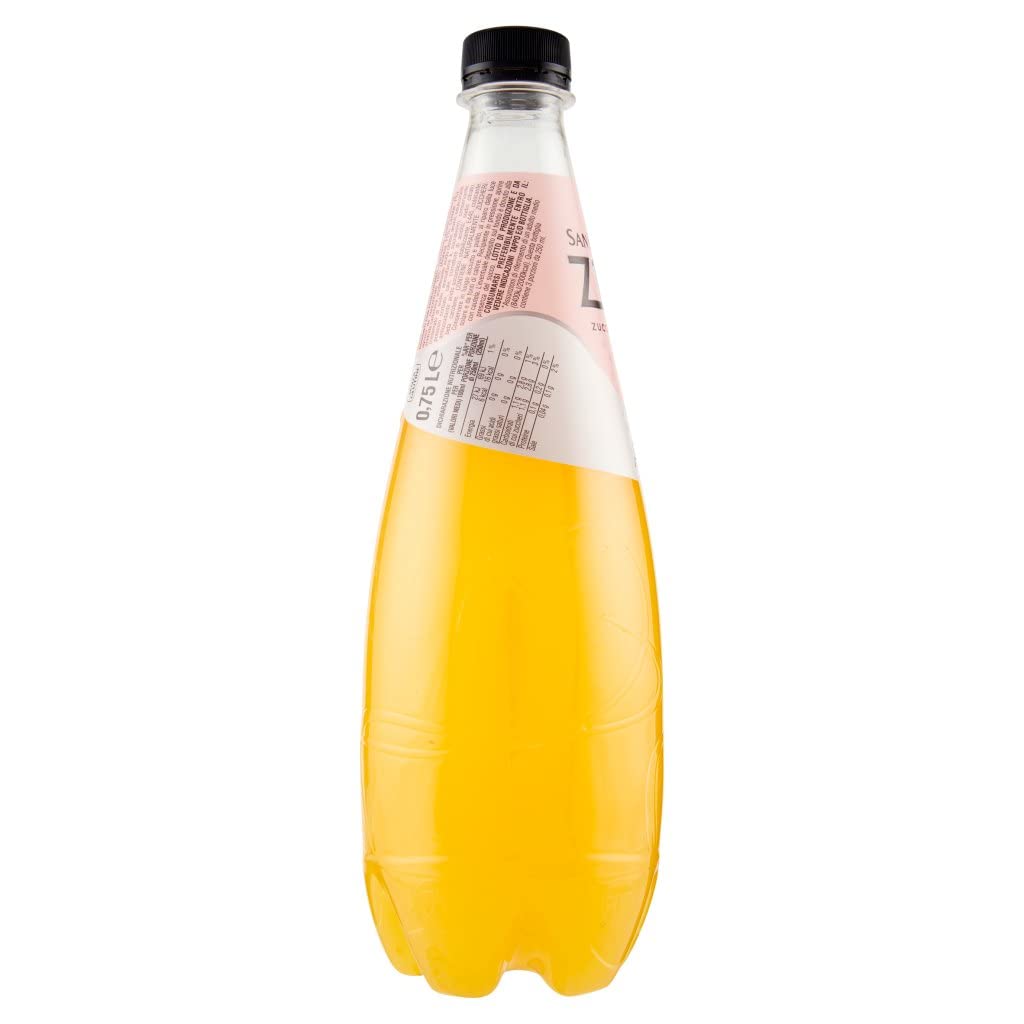 San Benedetto Allegra Aranciata Zero PET sans sucre 0,75 L Limonade Orange sans sucre
