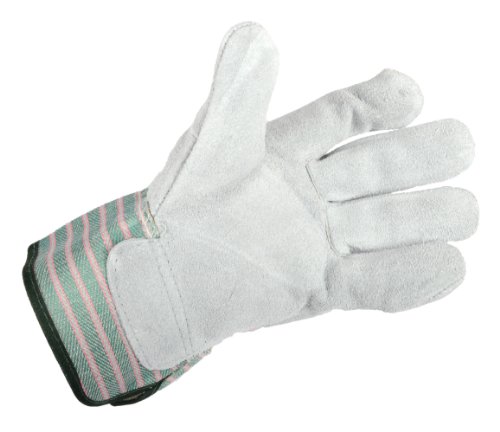 Forney 53204 Cowhide Leather Palm Men's Work Gloves, X-Large, Gray #TOP1