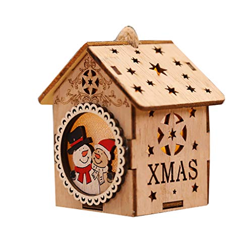 Preisvergleich Produktbild Weihnachten Leuchten Weihnachtsdekoration LED Laternen Santa Schneemann Rentier Bewegliche Lampe Dekorative Lampe für Weihnachten Home Party Dekoration Weihnachtsdeko