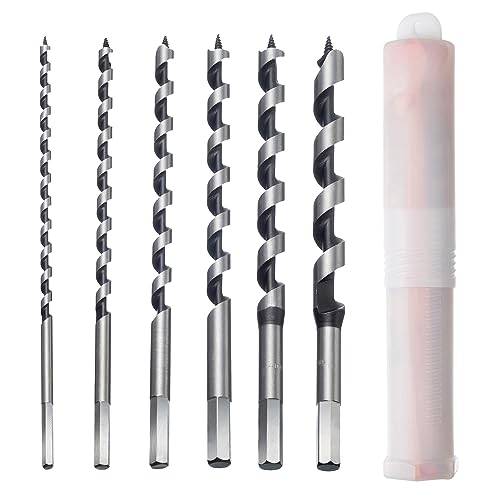 VONROC Holzbohrer-Set – 8 Stück, Größen 3 Bis 10 Mm – Praktisch Für Heimwerker