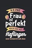  Notizbuch Blond und Intelligent: Haffi Fans Notizheft für Haflinger Pferd als Geschenk-Idee für Keine Frau ist perfekt aber die mit Haflinger sind verdammt nah dran Motiv Pferde Liebhaber