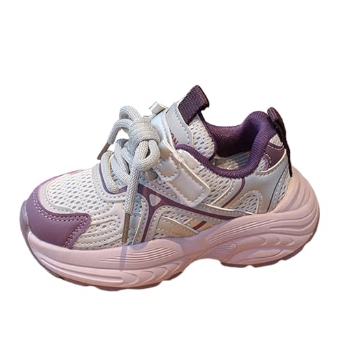 Girls Sneakers Mesh Breathable Lace Ankle Non Slip Running Sport Shoes Kids Fall Winter Toddler Girls Tennis Shoes