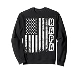 Napa Father's Day American Flag 4th of July Sweatshirt