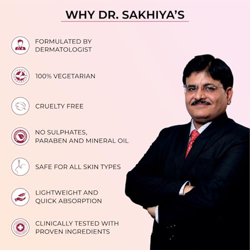 Image of Dr. Sakhiya's Brightening Combo Vitamin C Face Wash 100ml Kojiclear Brightening Cream 20gm | Brigtening & Hyperpigmentation