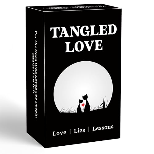 GZXINKE Toxic Love Oracle Cards for Beginners, 78 Drama and