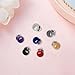 7 Pack Pearl Shirt Brooch Buttons Set Cute Pearls Lapel Pins Brooches Badges Funny Pins for Backpacks Badges Jackets Hats Accessories for Women Girls